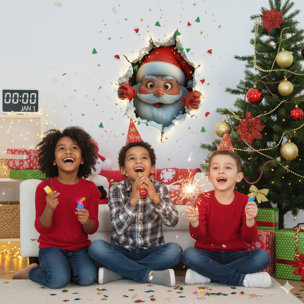 🎅 Peeking Santa™