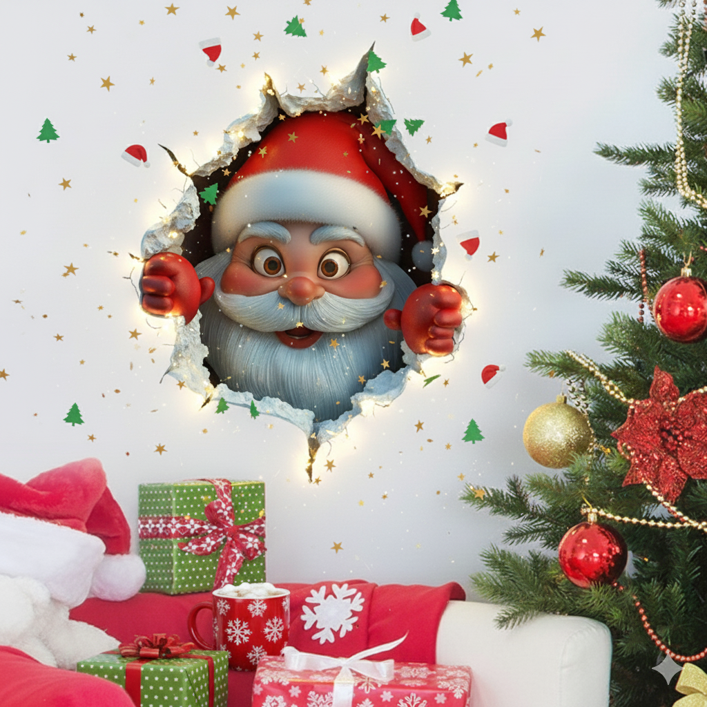 🎅 Peeking Santa™